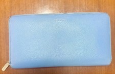 Smythson Nile Blue Leather