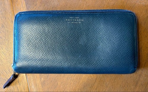 Smythson panama zip wallet - panama,