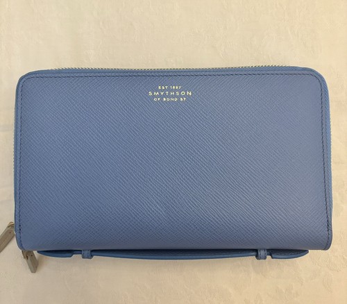 Smythson long wallet double - smythson,