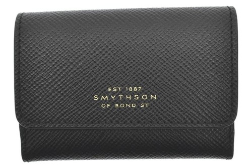 Smythson panama leather - leather, coin