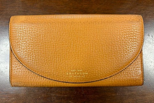 Smythson panama long wallet - smythson,