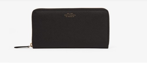 Smythson large zip around - large,