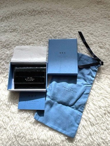 Smythson card wallet coin - smythson, wallet/coin