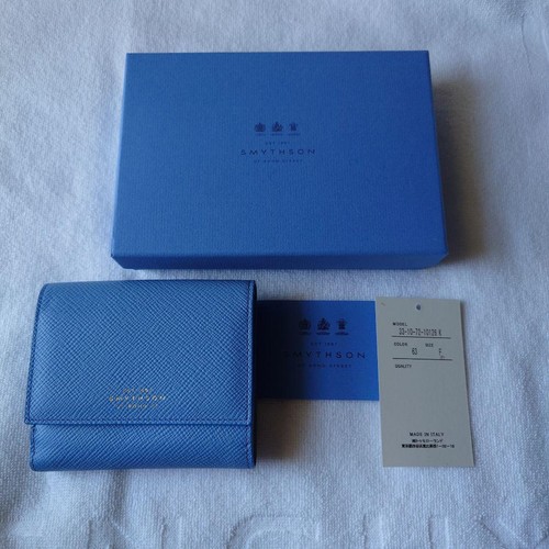 Smythson panama leather - leather, bifold