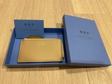 Smythson Panama Leather 3-Card