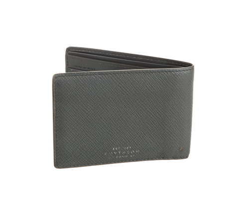 Smythson grey bifold wallet - bifold,