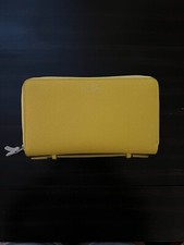 NIB Smythson Double Zip Panama