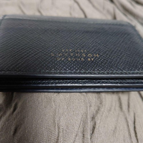 Smythson panama leather - smythson, bifold